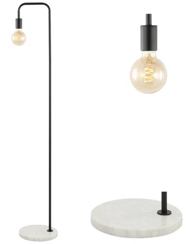 Jonathan Y Vega Floor Lamp In White