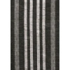 Jonathan Y Vichy Geometric Striped Machine-washable Area Rug In Black/ivory