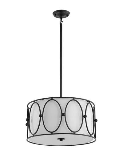 Jonathan Y Violetta 3-light Led Pendant In Bronze