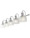 Jonathan Y Virgi Vanity Light In Gray