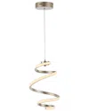 Jonathan Y Whirl Led Pendant