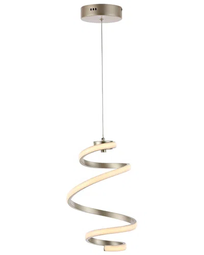 JONATHAN Y JONATHAN Y WHIRL LED PENDANT