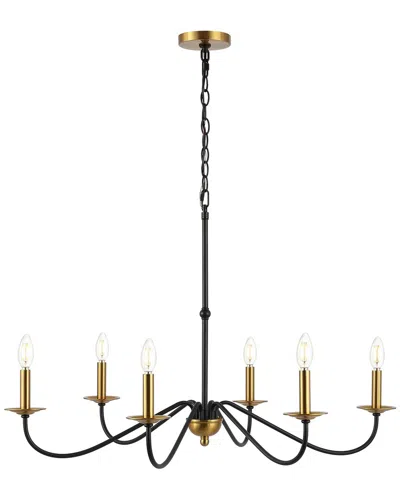Jonathan Y Wicklow Chandelier In Black