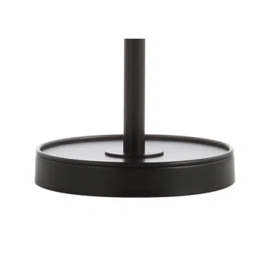 Jonathan Y Wilcox Minimalist Metal Led Table Lamp In Black