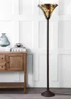 Jonathan Y Williams Tiffany-style 71" Torchiere Led Floor Lamp