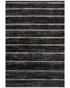 Jonathan Y Williamsburg Minimalist Stripe Polypropylene Rug In Black