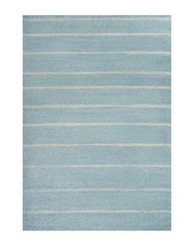 Jonathan Y Williamsburg Minimalist Stripe Polypropylene Rug In Blue