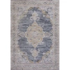 Jonathan Y Wincer Chenille Cottage Medallion Machine-washable Area Rug In Dark Gray/yellow