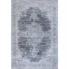 Jonathan Y Wincer Chenille Cottage Medallion Machine-washable Area Rug In Gray/blue/white