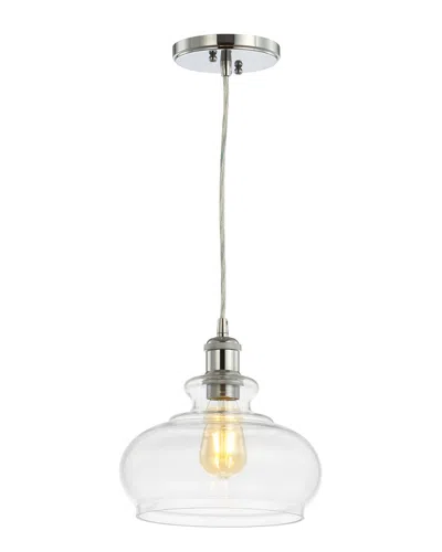 Jonathan Y Wyatt 9.5in Pharmacy Metal Glass Led Pendant
