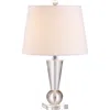 Jonathan Y Wynne 22" Crystal Led Table Lamp, Clear In Clear