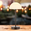 Jonathan Y Xavier Modern Minimalist Iron Rechargeable Integrated Portable Led Table Lamp In Oil Rubbed Bronze