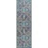 Jonathan Y Zafra Vintage Medallion Peacock Area Rug In Peacock Blue/navy