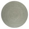 Jonathan Y Zara Braided Coastal Cottage Round Jute Round Area Rug In Gray