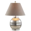 Jonathan Y Zelda 24.5" Resin Led Table Lamp, Antique Silver In Antique Silver