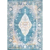 Jonathan Y Zelda Bohemian Cottage Medallion Area Rug In Turquoise/gray