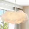Jonathan Y Zephyr 23" 2-light Modern Contemporary Silk Led Cloud Pendant