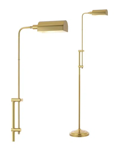 Jonathan Y Zinni Floor Lamp In Gold