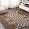 Jonathan Y Zolak Berber Stripe Geometric Indoor/outdoor Area Rug In Brown