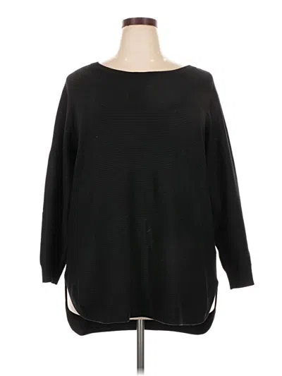 Pre-owned Jones & Co 3/4 Sleeve T-shirt In Black