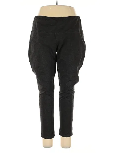 Pre-owned Jones & Co Active Pants In Black