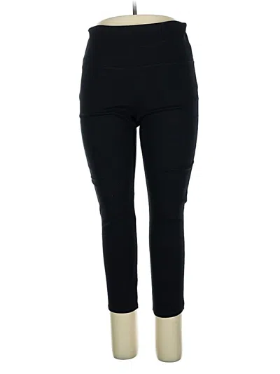 Pre-owned Jones & Co Active Pants In Black