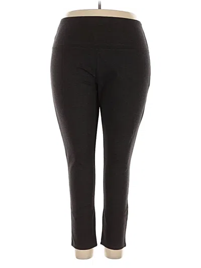 Pre-owned Jones & Co Active Pants In Black