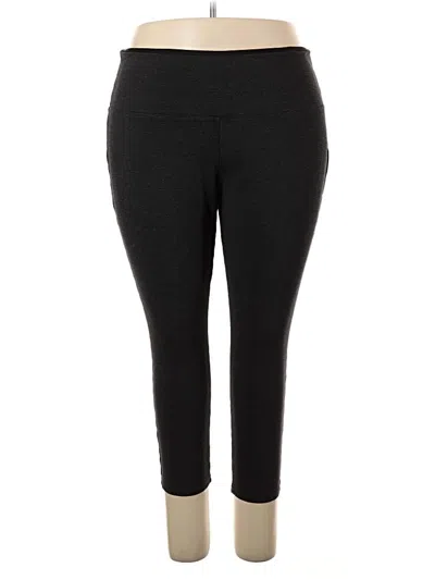 Pre-owned Jones & Co Active Pants In Black