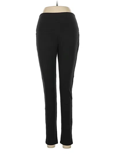 Pre-owned Jones & Co Active Pants In Black