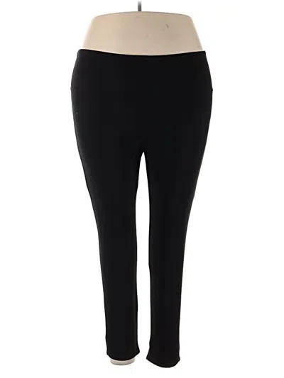 Pre-owned Jones & Co Active Pants In Black
