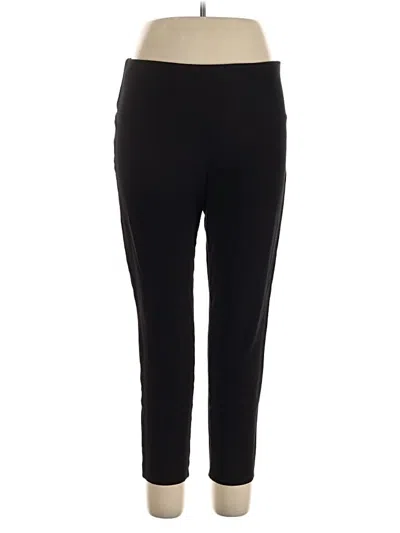 Pre-owned Jones & Co Active Pants In Black