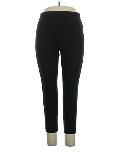 Pre-owned Jones & Co Active Pants In Black