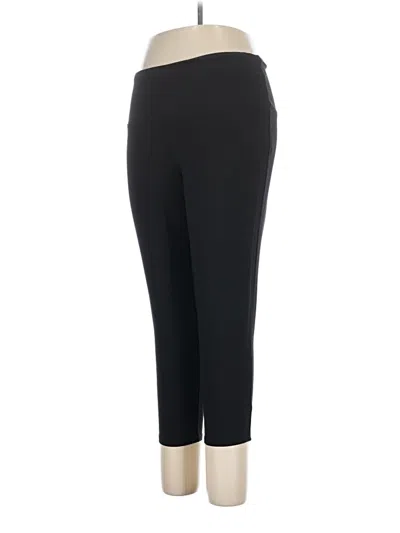 Pre-owned Jones & Co Active Pants In Black