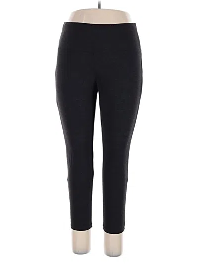 Pre-owned Jones & Co Active Pants In Black