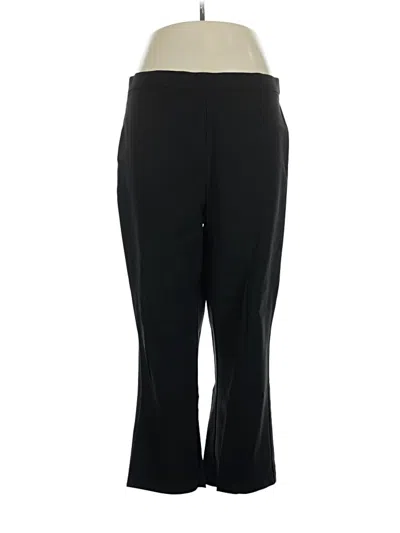 Pre-owned Jones & Co Active Pants In Black