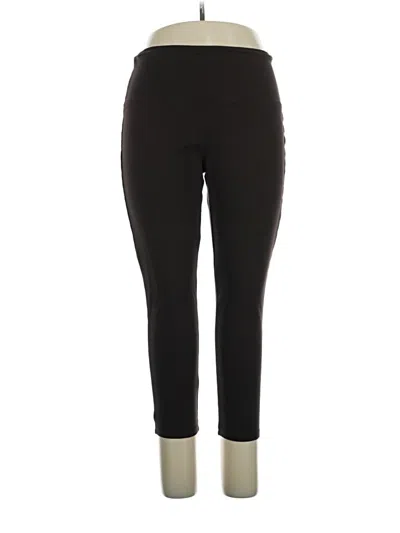 Pre-owned Jones & Co Active Pants In Black