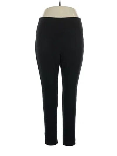 Pre-owned Jones & Co Active Pants In Black