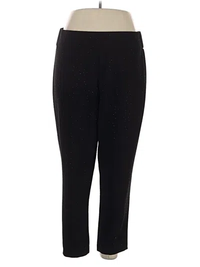 Pre-owned Jones & Co Active Pants In Black