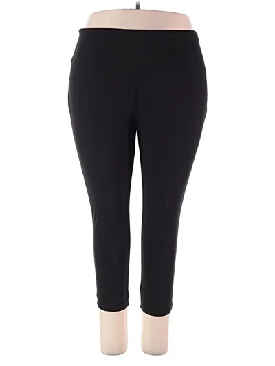Pre-owned Jones & Co Active Pants In Black