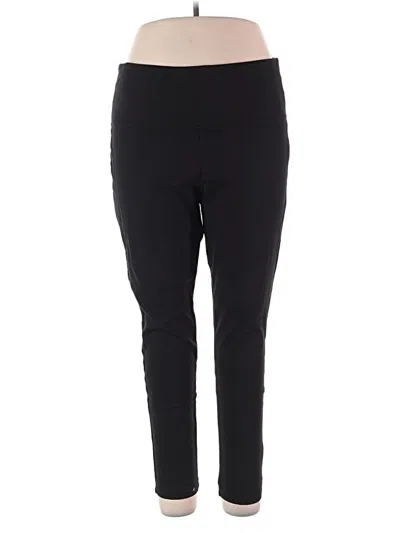 Pre-owned Jones & Co Active Pants In Black
