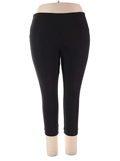 Pre-owned Jones & Co Active Pants In Black