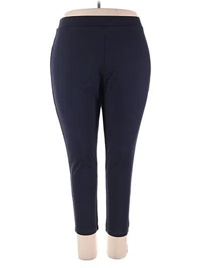 Pre-owned Jones & Co Active Pants In Blue