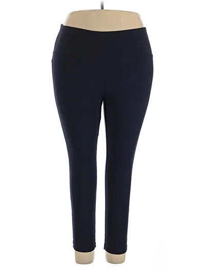 Pre-owned Jones & Co Active Pants In Blue