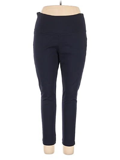 Pre-owned Jones & Co Active Pants In Blue