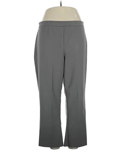 Pre-owned Jones & Co Active Pants In Gray