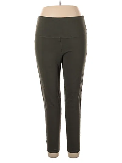 Pre-owned Jones & Co Active Pants In Green