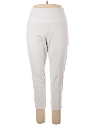 Pre-owned Jones & Co Active Pants In Ivory