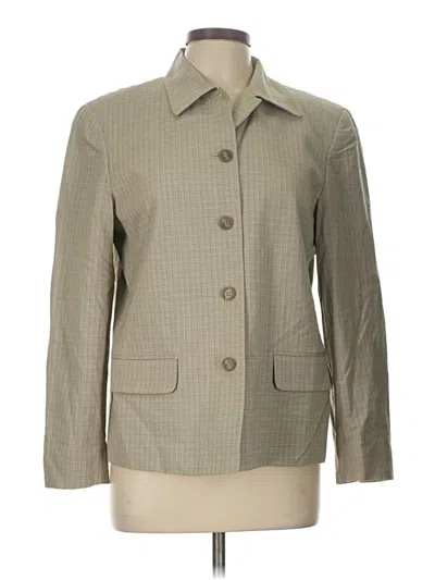 Pre-owned Jones & Co Blazer Jacket In Brown