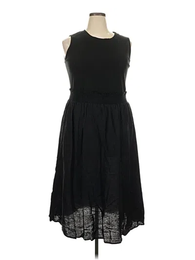Pre-owned Jones & Co Casual Dress In Black