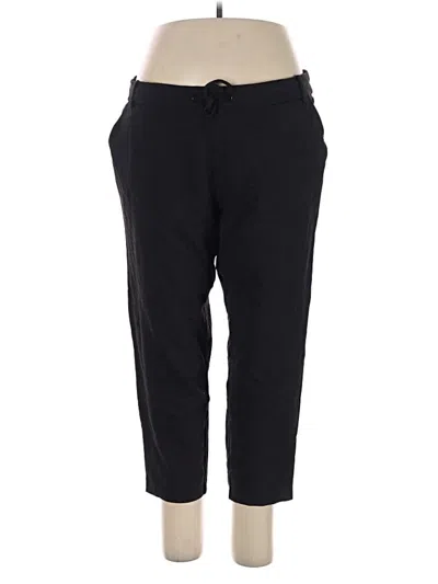 Pre-owned Jones & Co Casual Pants In Black